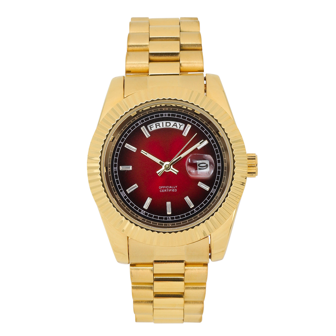 Stainless Steel 39MM Classic Quartz MB Watch - 8813E MB