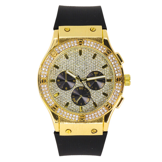 Urban 44mm Silicone Band Watch - 9194C-SB