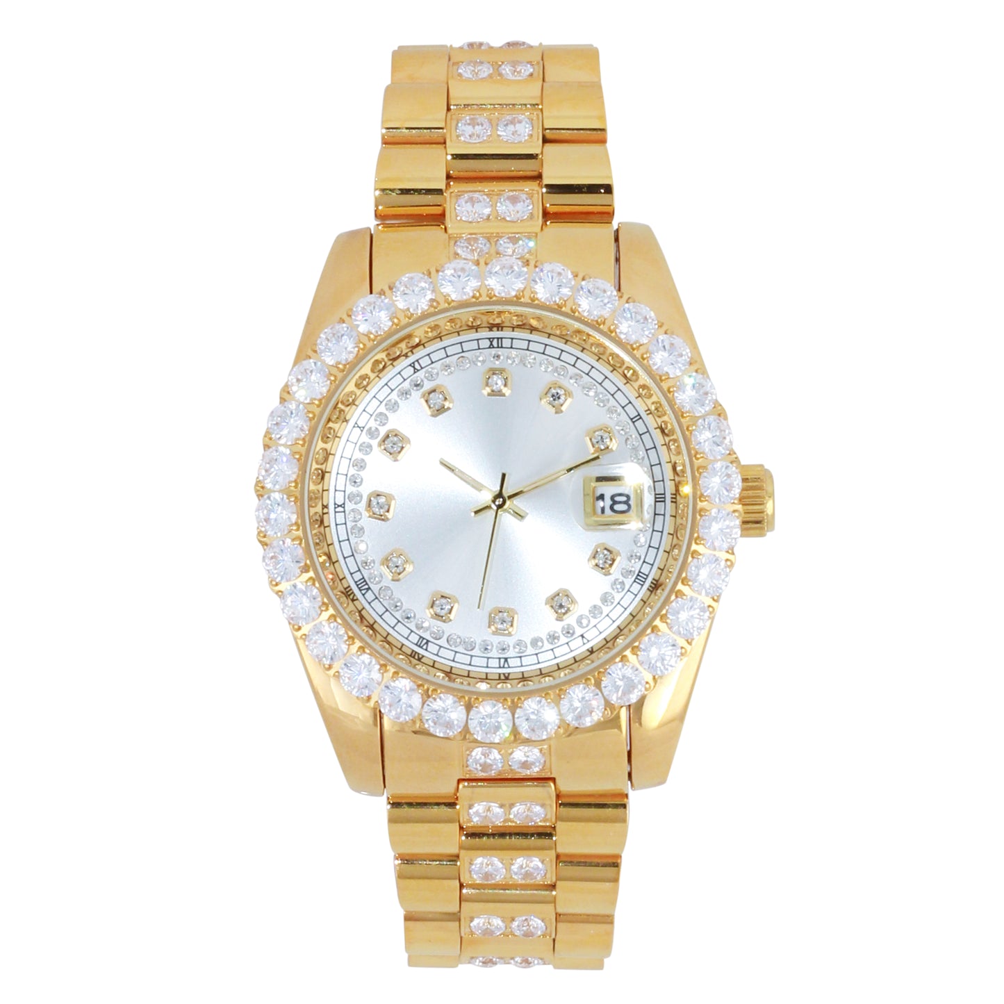 Icedout SS Quartz MB Watch - 9408 MB