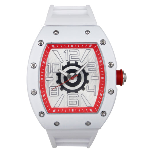 Iced Out 43mm Tonneau Watch - 9468-SB