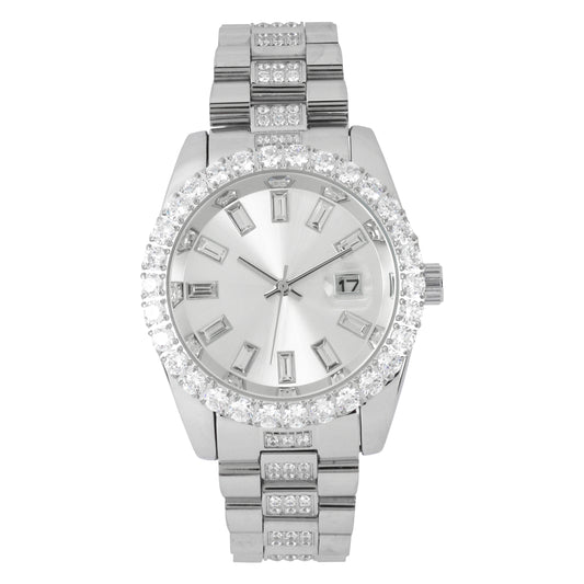 Icedout SS Quartz 40MM MB Watch - 9514C MB