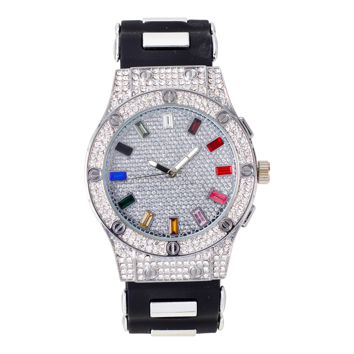 Urban 43mm Bullet Band Watch - 9633R-BB