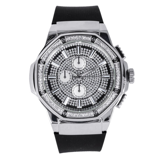 Urban 51mm Silicone Band Watch - 9734-SB