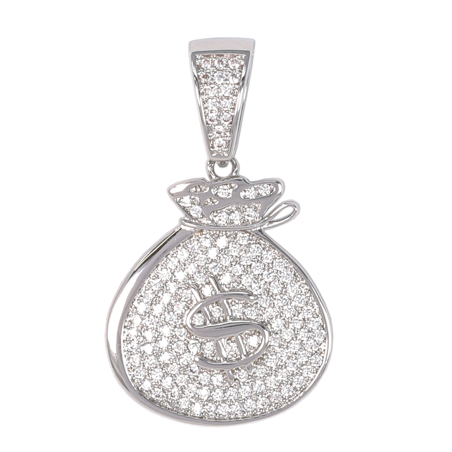 Small Money Cubic Zirconia Pendant - BCH-1126*
