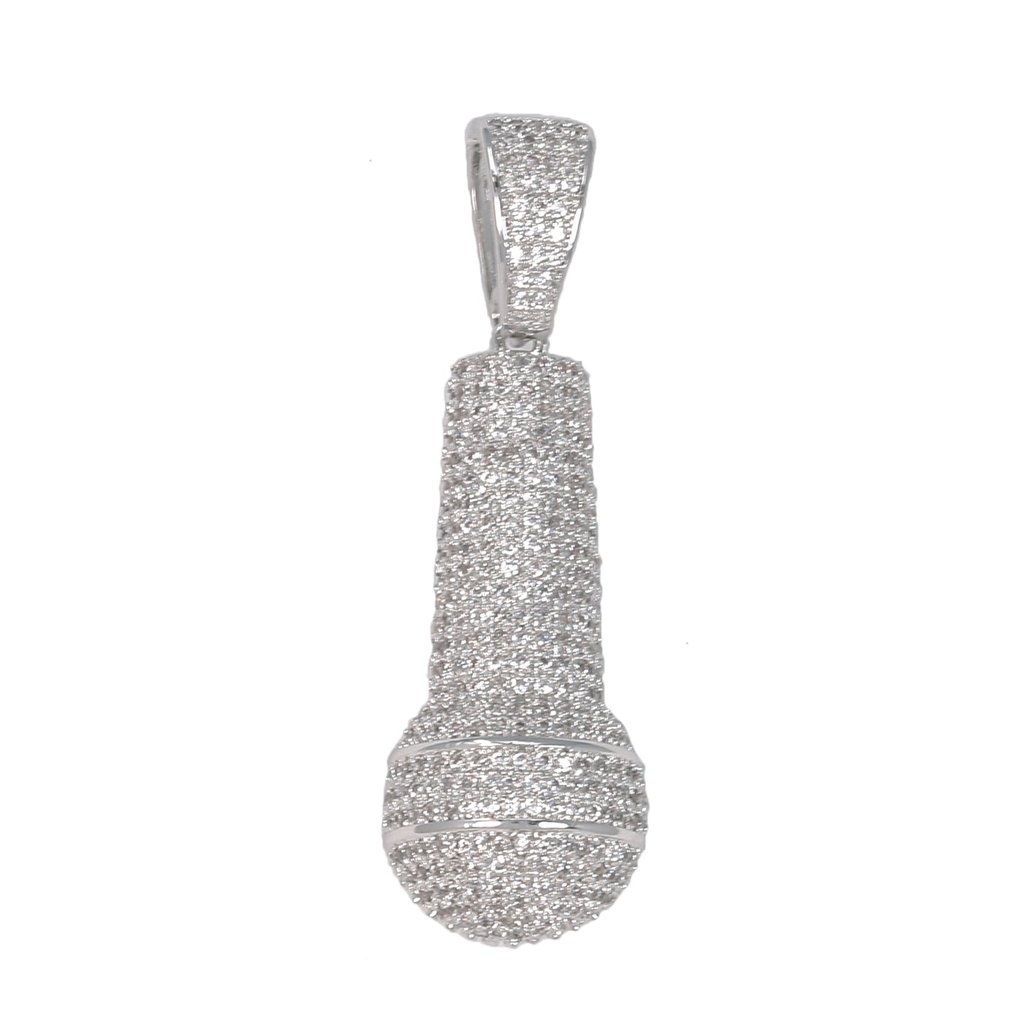 Medium Music Cubic Zirconia Pendant - BCH-1151*