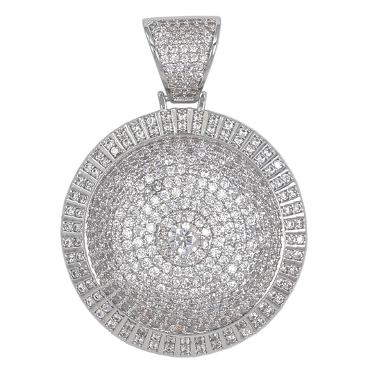 Medium Cluster Cubic Zirconia Pendant - BCH-1239*