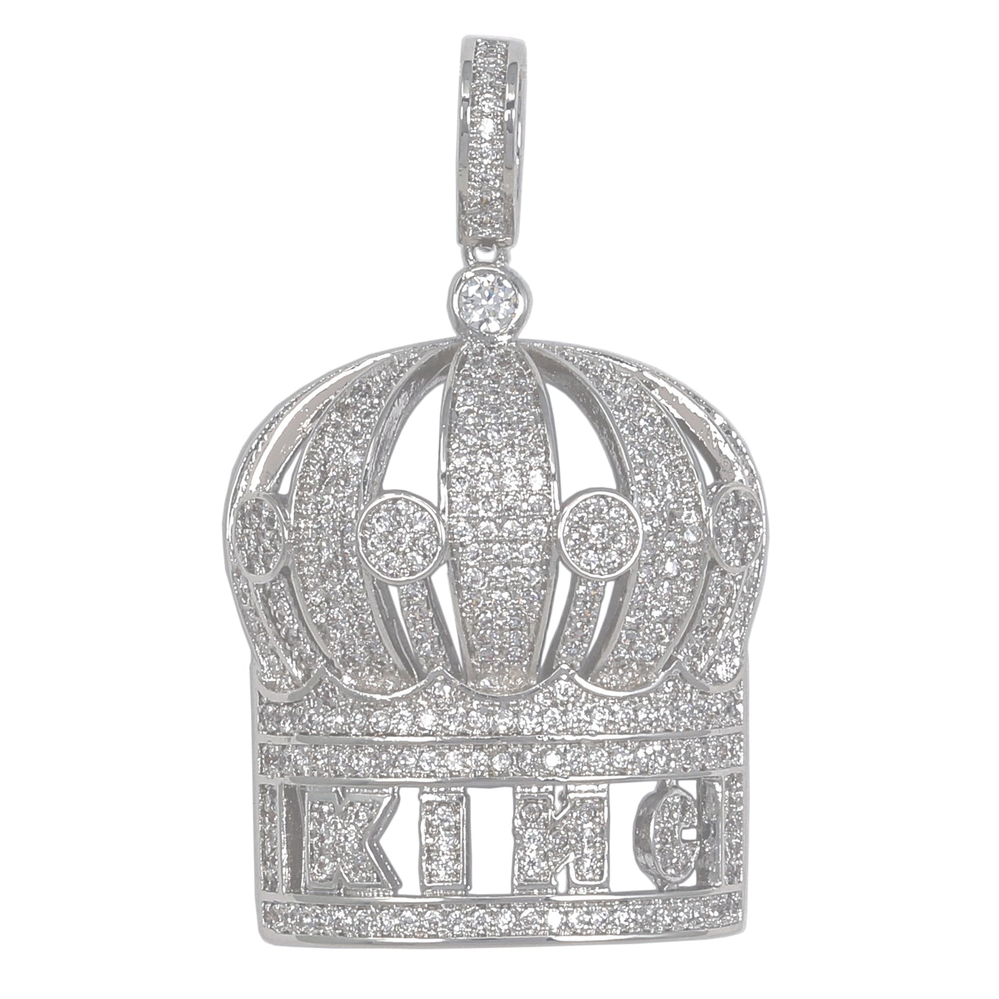 Medium King Cubic Zirconia Pendant - BCH-1287*