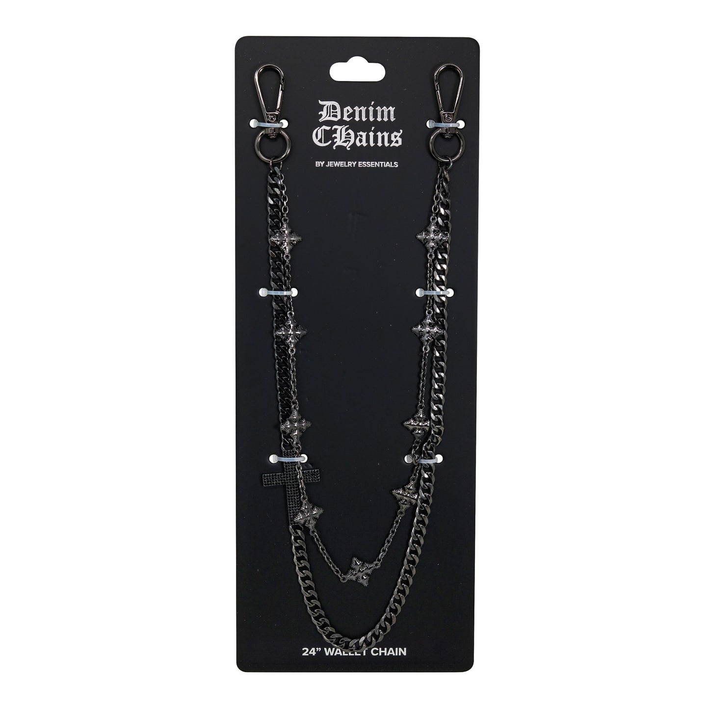 Iced Cross Infinity Double 24" -BKC-154