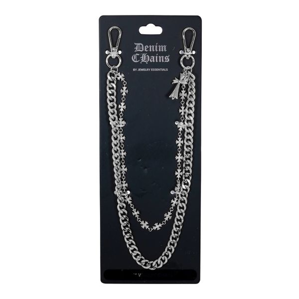 Double Pant Chains 24" -BKC-213