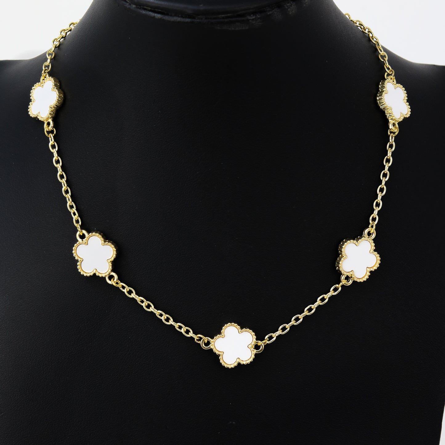 15mm Clover Chain Men Link Necklace - HCHS-101