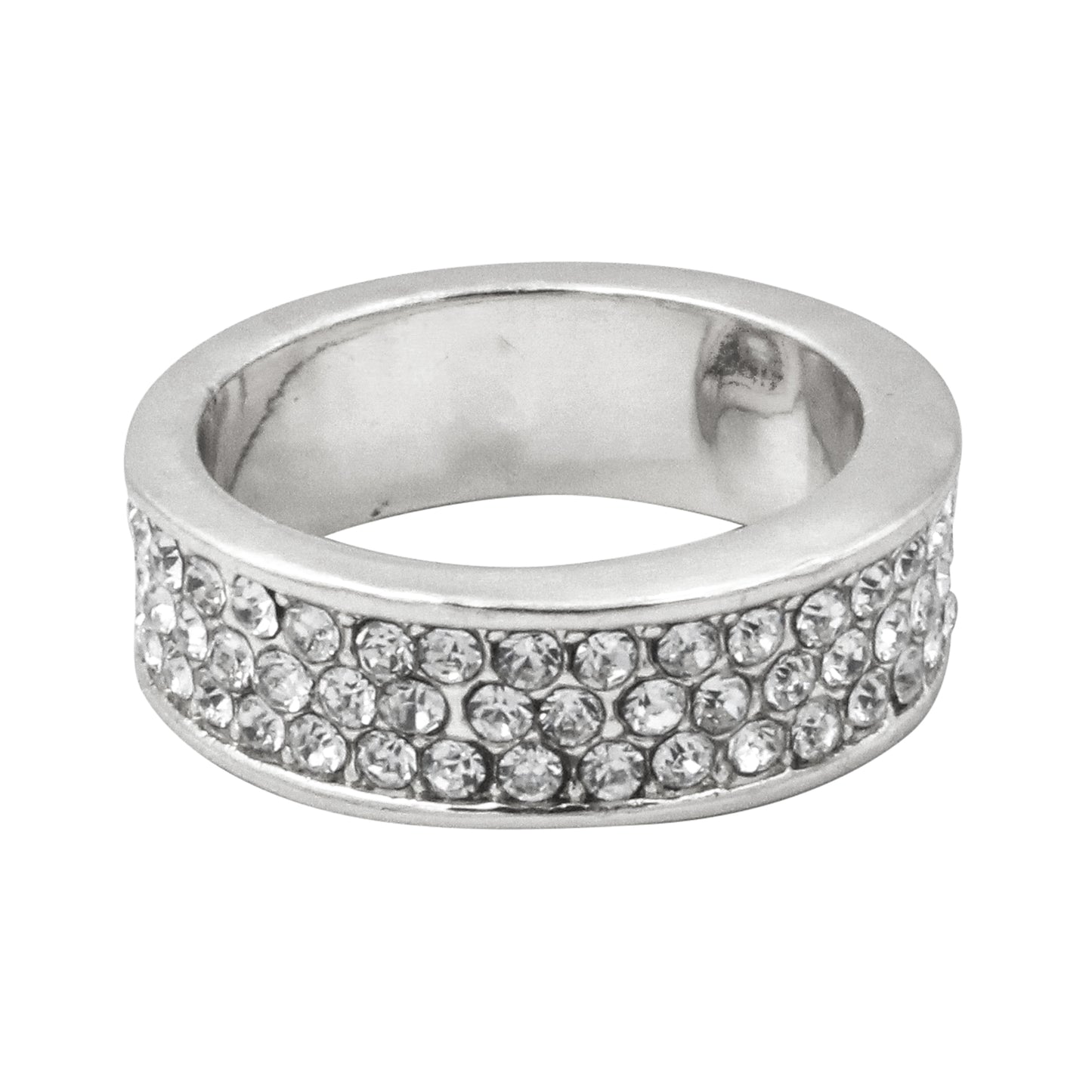 Mens One Size Iced Out Diamond Ring - HR-37