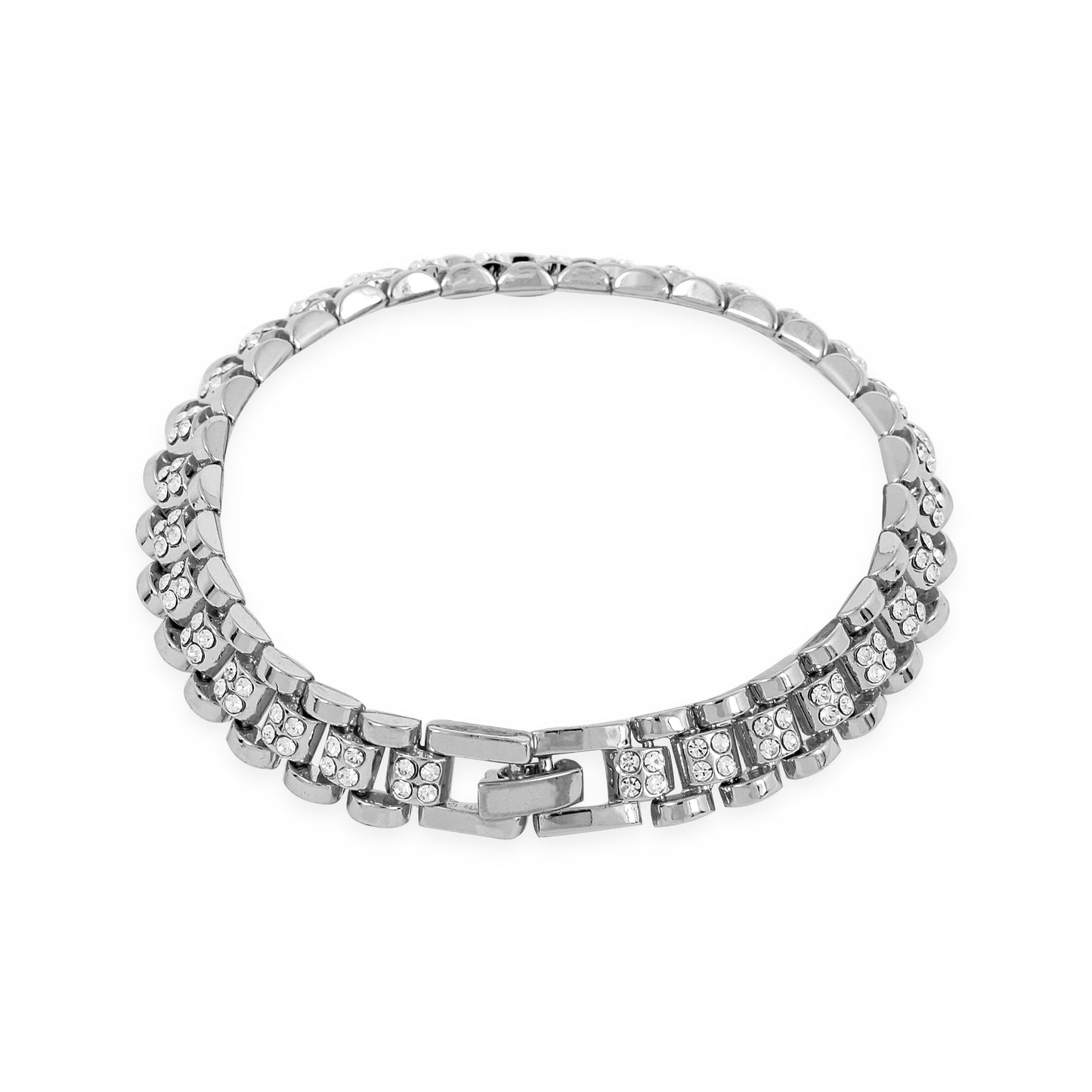 10mm Iced Bracelet - HSCH-507-B**