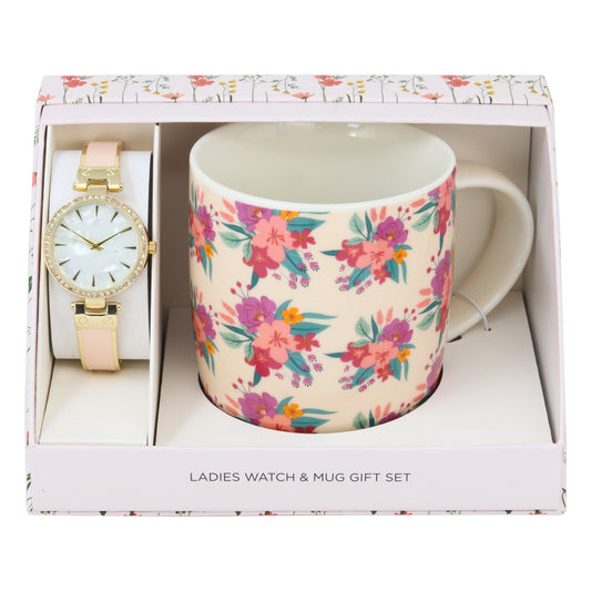 Ladies Watch And Mug Set - LWMG-102