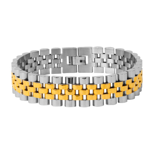 15.5mm Stainless Steel Bracelet - SBR-364