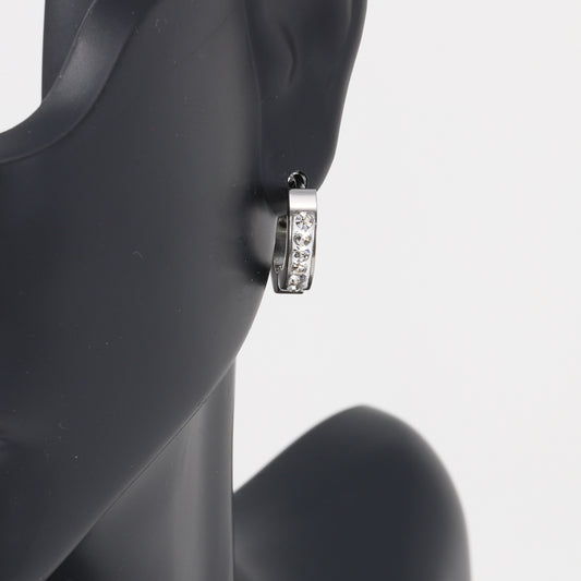CZ Hoop Earring - SE-09