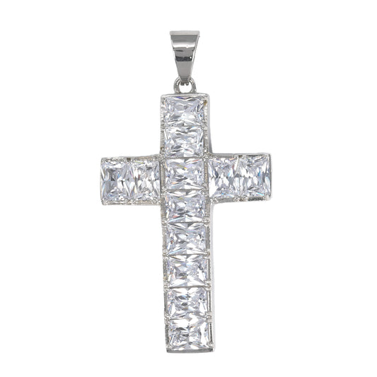Iced Out Cross Pendant - SP-4005**