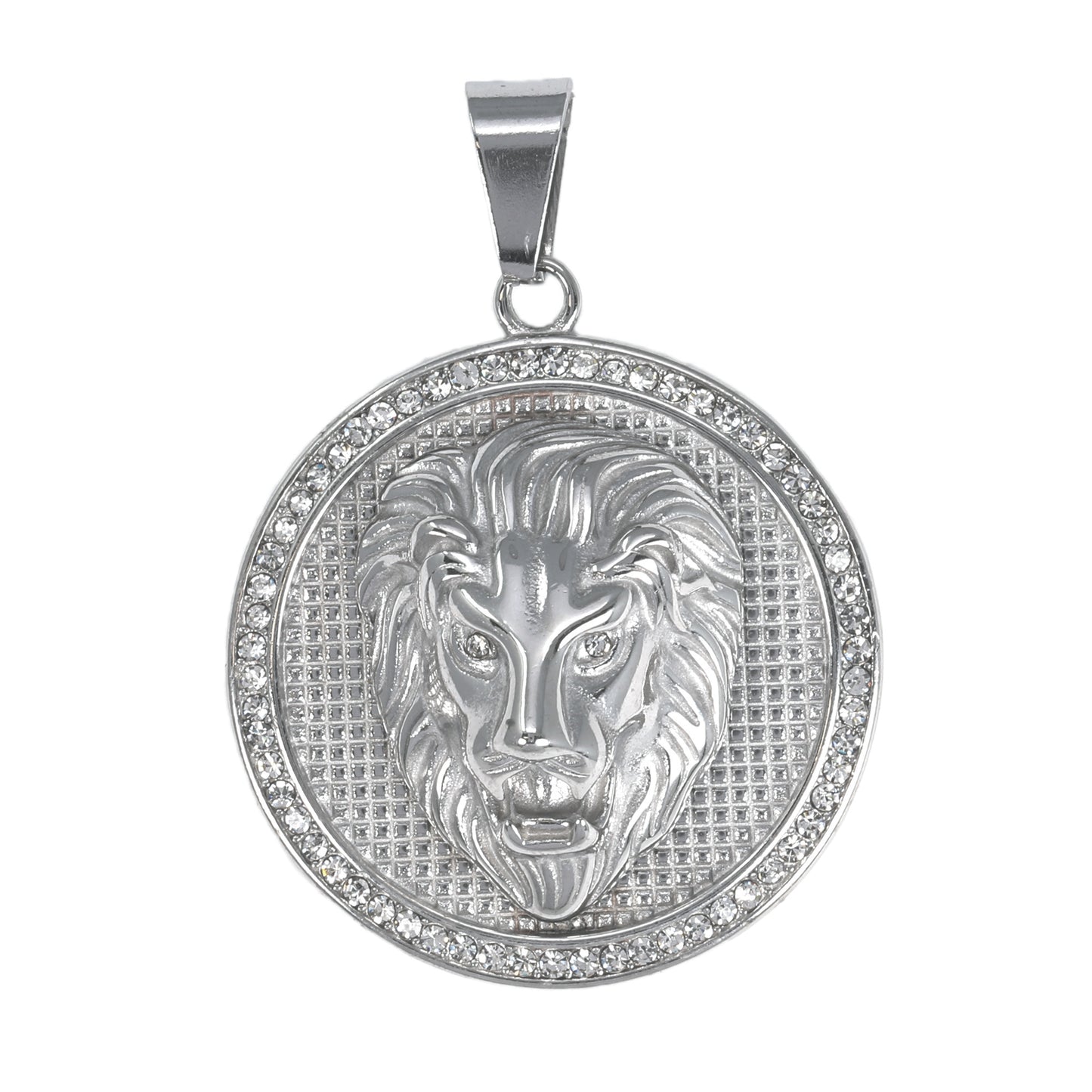 Iced Out Lion Pendant - SP-4008
