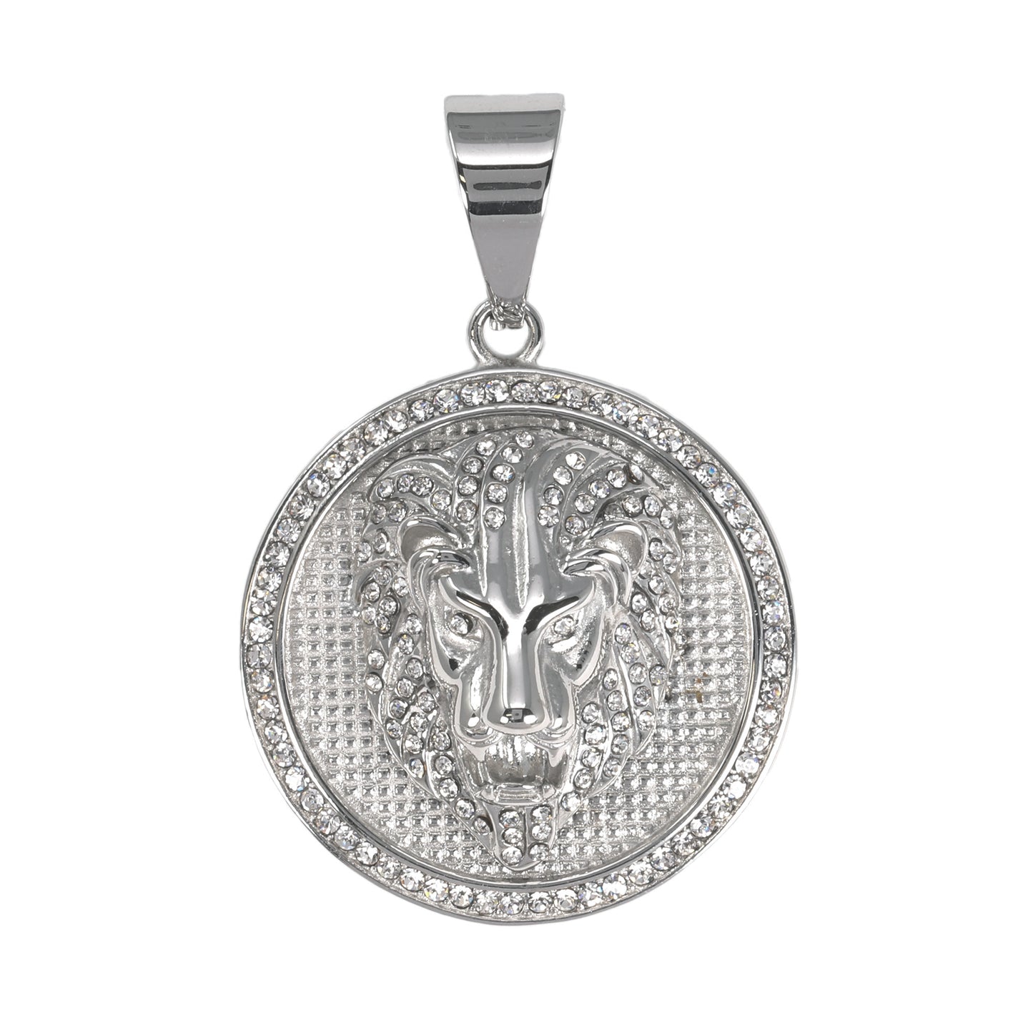 Iced Out Lion Pendant - SP-4009