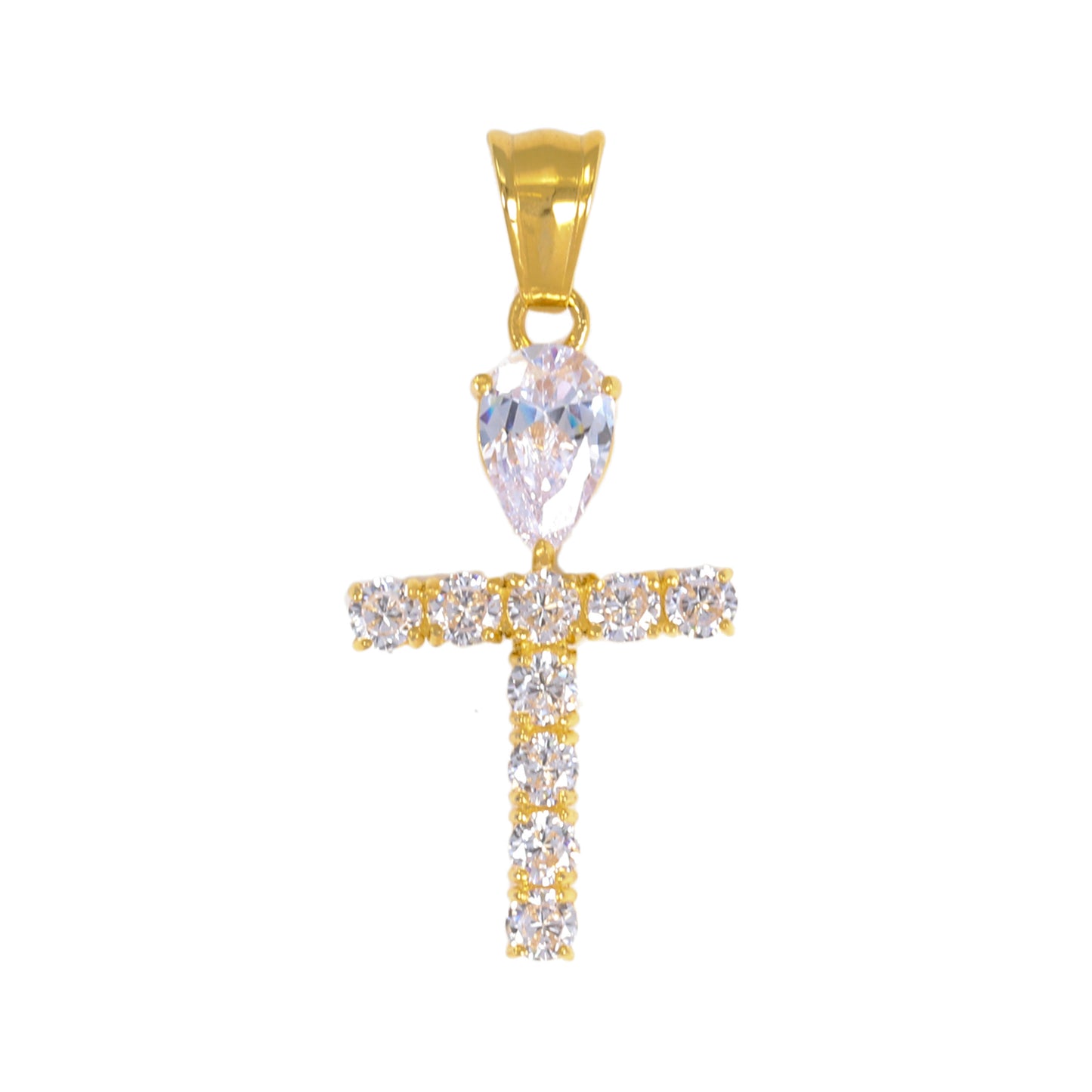 Iced Out Cross Pendant - SP-4018**