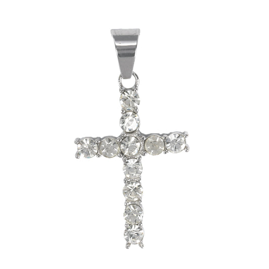 Iced Out Cross Pendant - SP-4035**