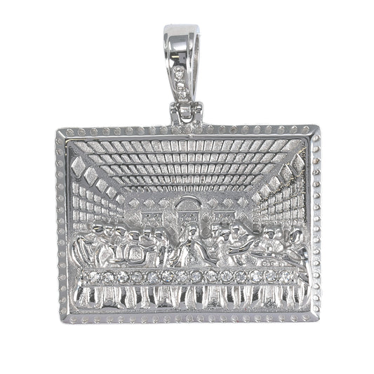 Iced Out Last Supper Pendant - SP-4046