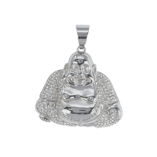Iced Out Buddha Pendant - SP-4051