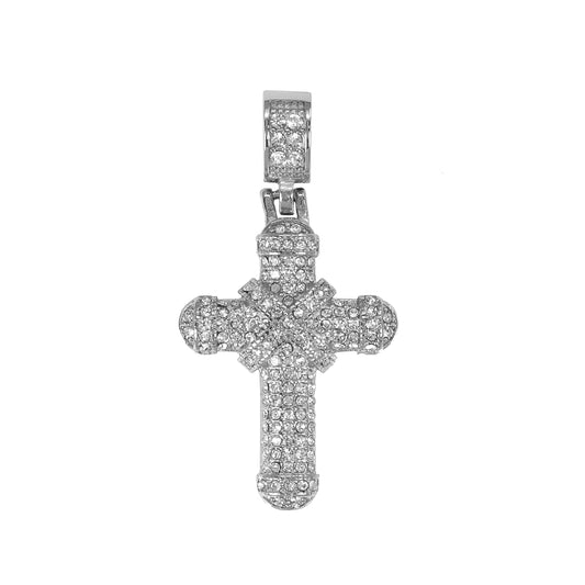 Iced Out Cross Pendant - SP-4066