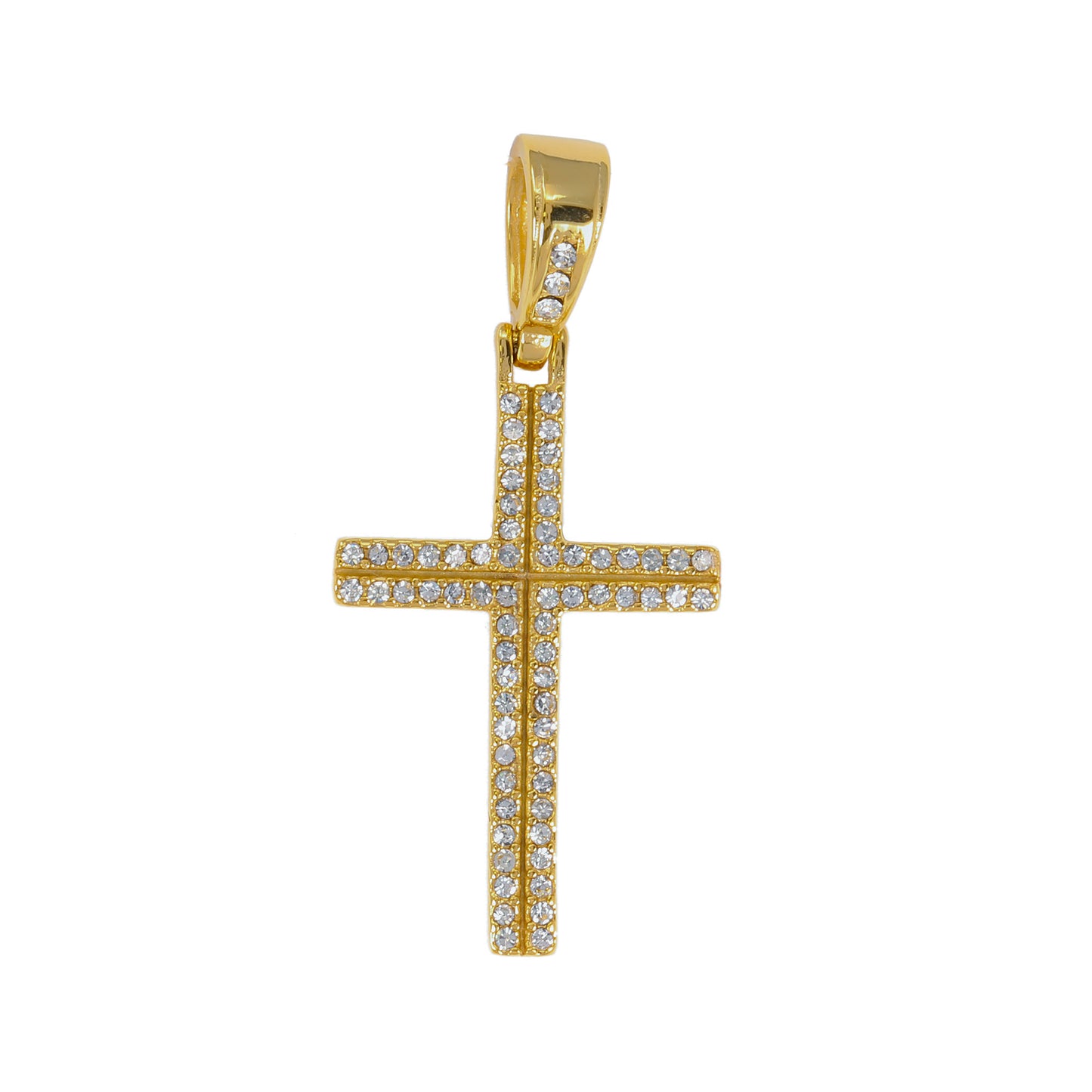 Iced Out Cross Pendant - SP-4070