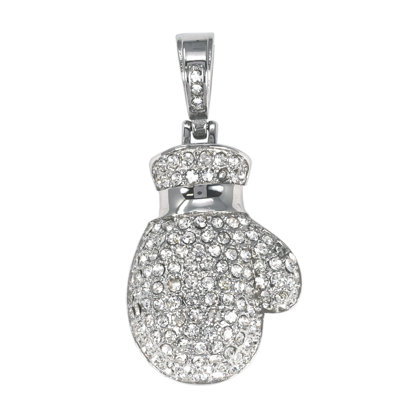 Iced Out Boxing Gloves Pendant - SP-4077