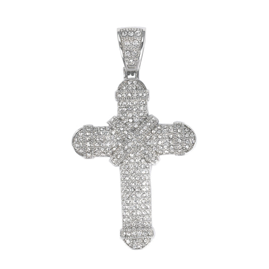 Iced Out Cross Pendant - SP-4083