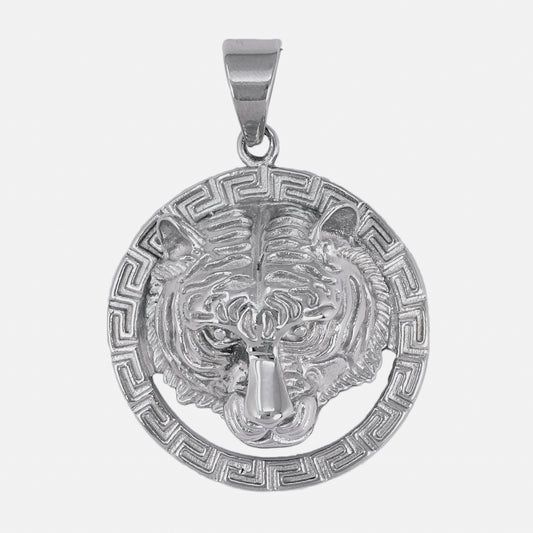 Iced Out Tiger Medallion - SP-4105**