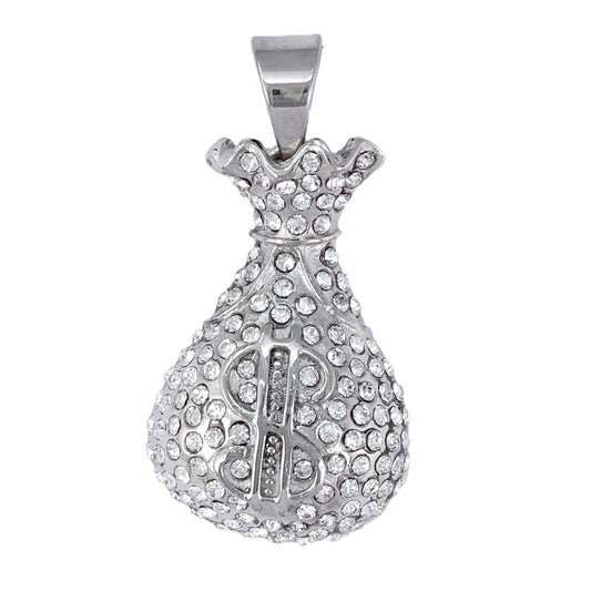 Iced Out Money Pendant - SP-4109**