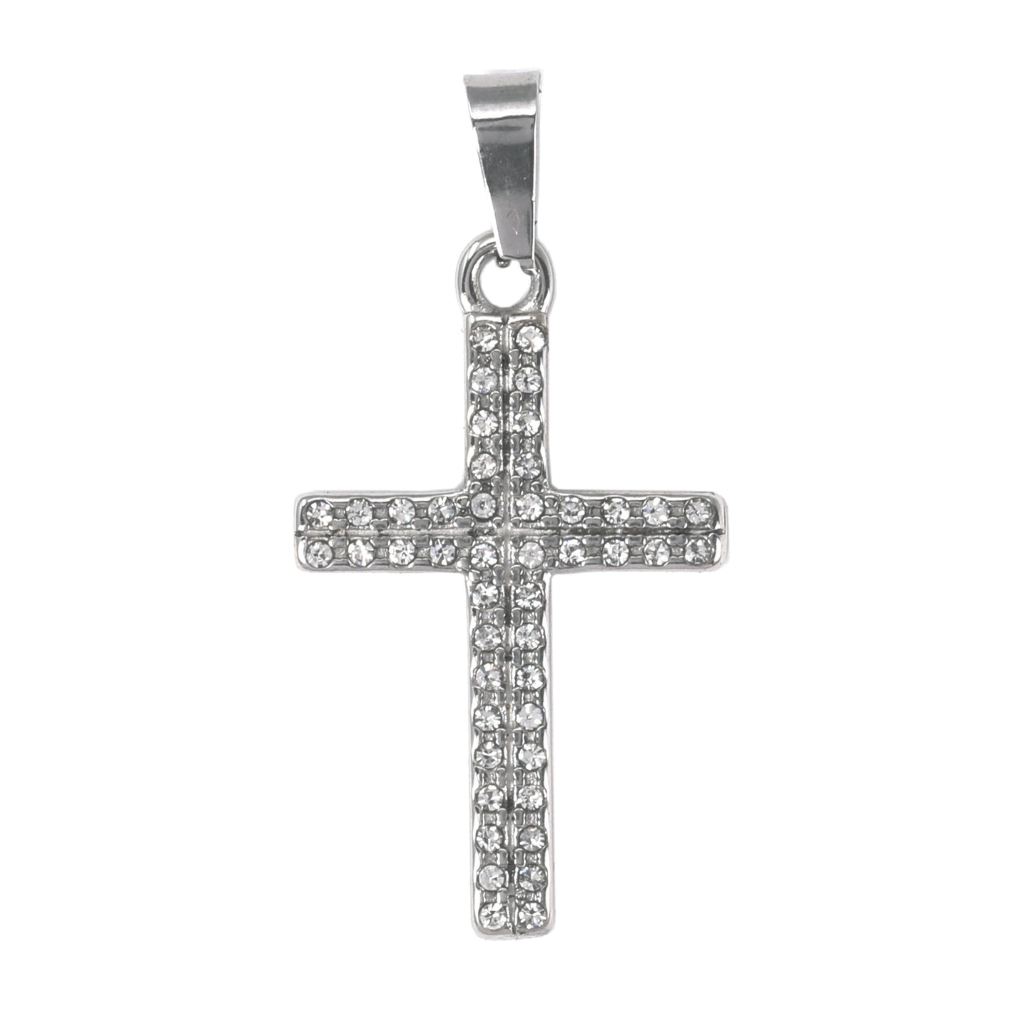 Iced Out Cross Pendant - SP-4142