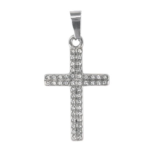 Iced Out Cross Pendant - SP-4142