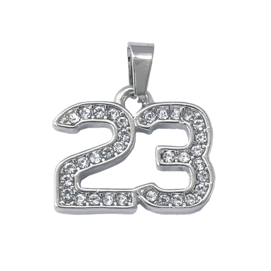 Iced Out 23 Pendant - SP-4149