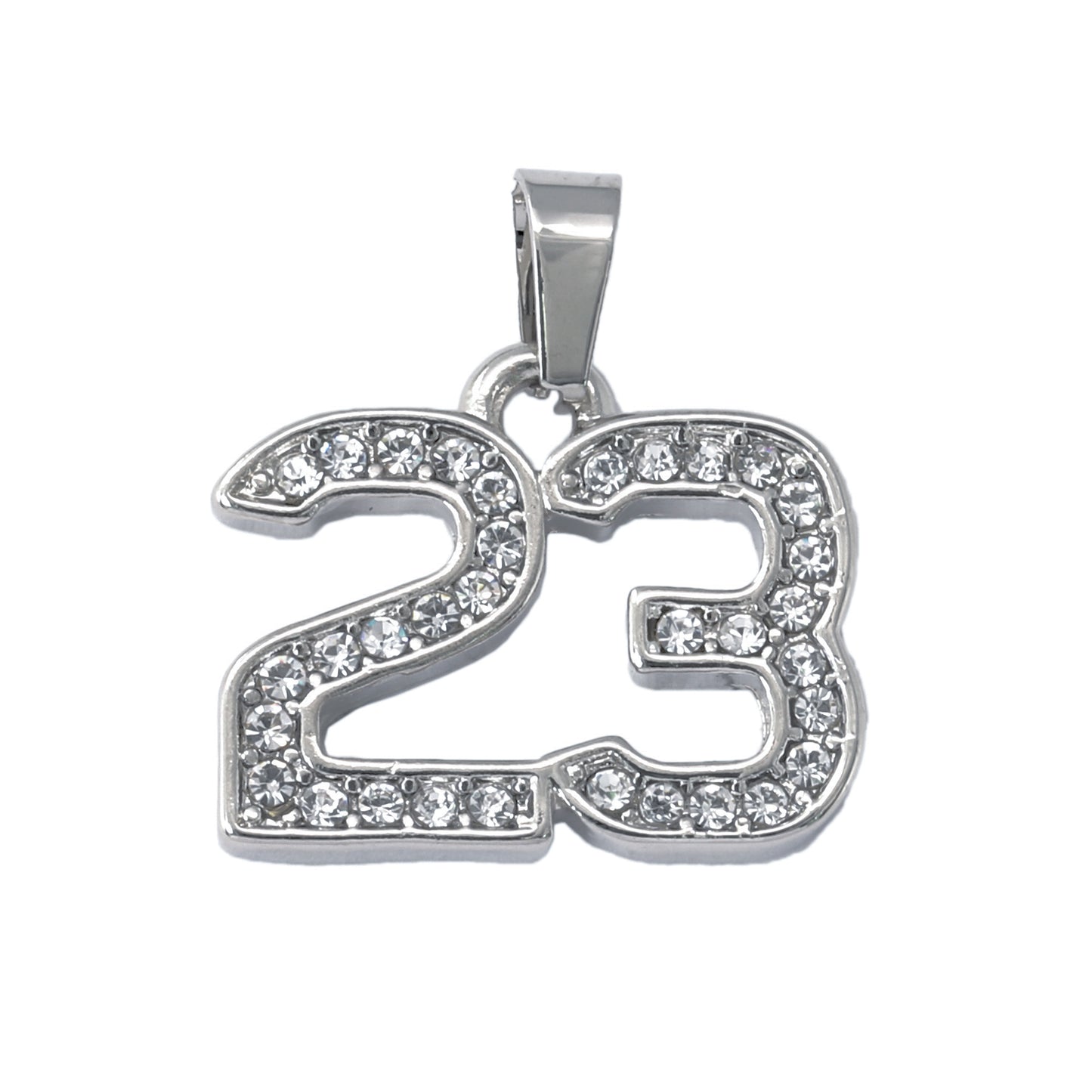 Iced Out 23 Pendant - SP-4149