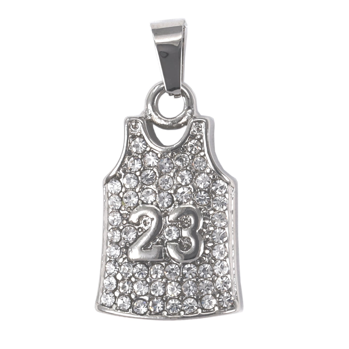 Iced Out Jersey Pendant - SP-4159