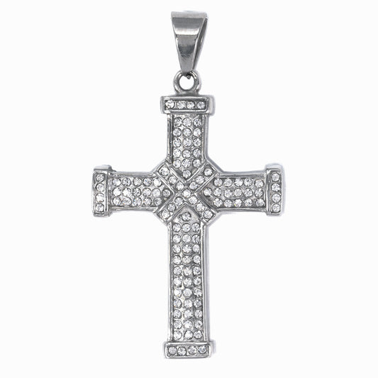 Iced Out Cross Pendant - SP-4208**