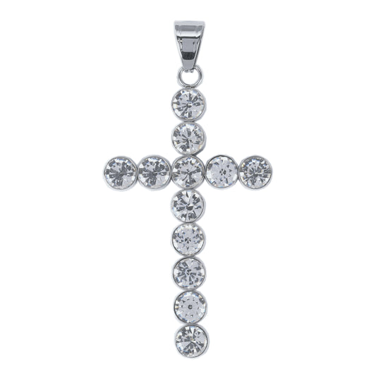 Iced Out Cross Pendant - SP-4244**