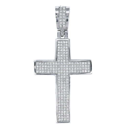 Iced Out Cross Pendant - SP-4267**