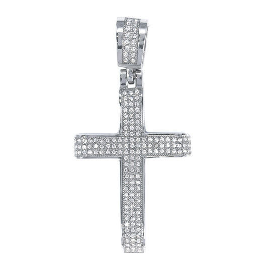 Iced Out Cross Pendant - SP-4270**