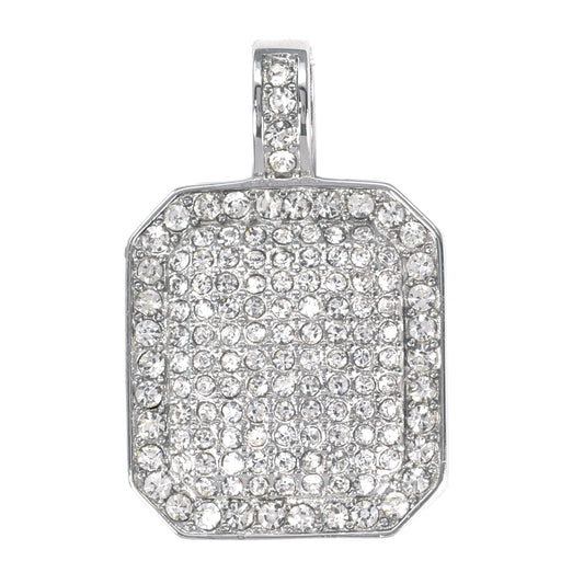 Iced Out Tag Pendant - SP-4276**