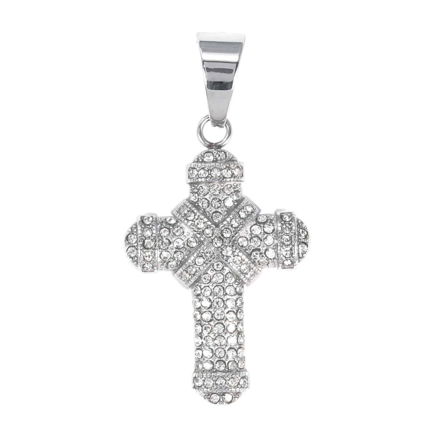 Iced Out Cross Pendant - SP-4277