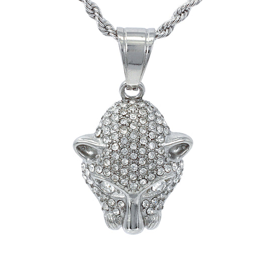 Iced Out Panther Pendant - SP-4282**