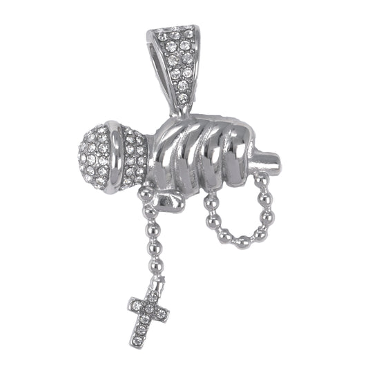 Iced Out Music Pendant - SP-4288**