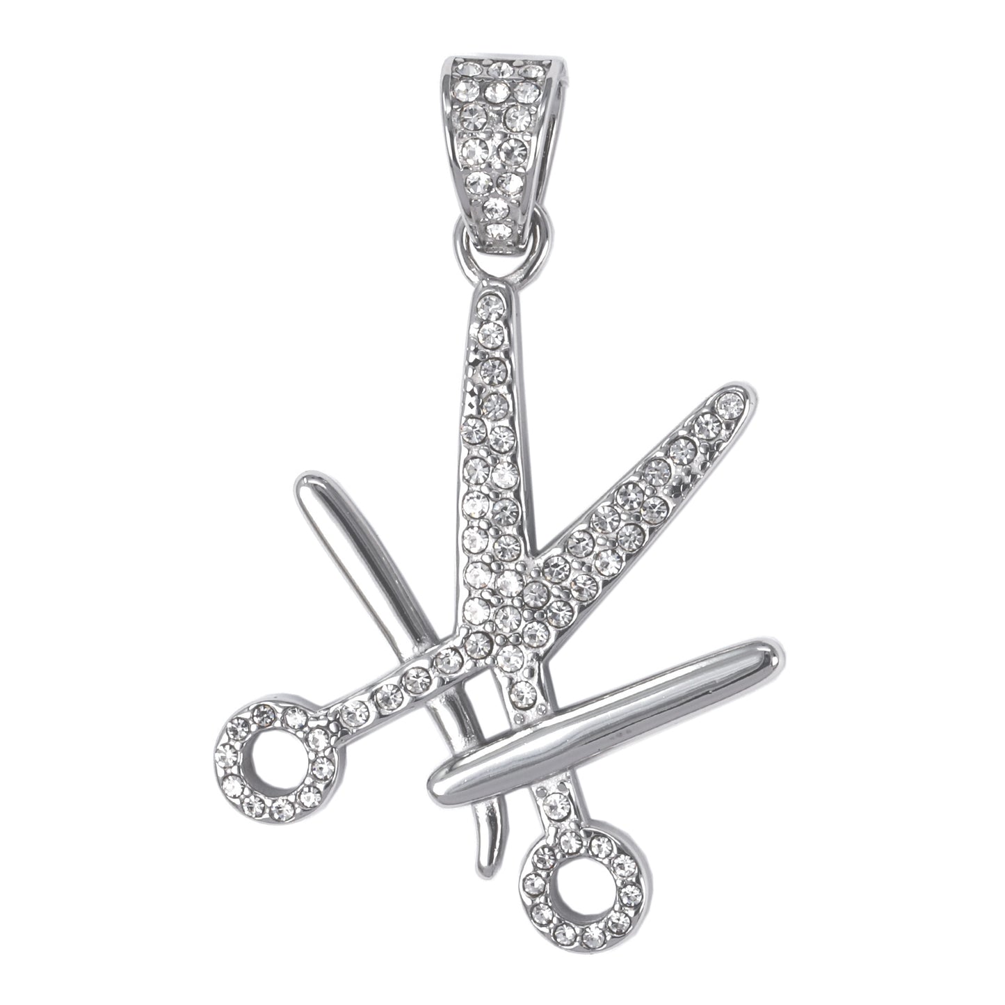 Iced Out Barber Pendant - SP-4290