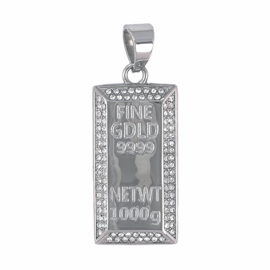 Iced Out Money Pendant - SP-4304**