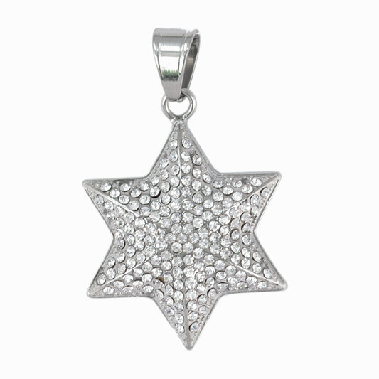 Iced Out Star Pendant - SP-4314**