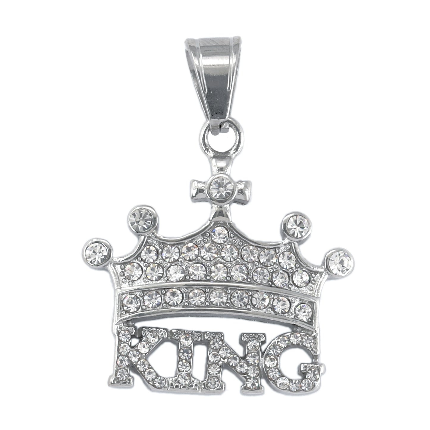 Iced Out King Pendant - SP-4316