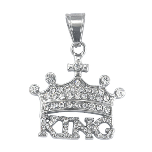 Iced Out King Pendant - SP-4316